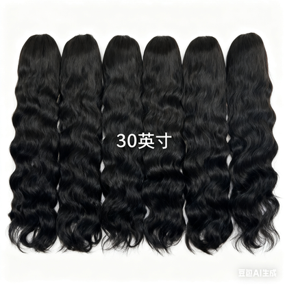 13*4HD Full Frontal lace wig 越南发Double drawn Body wave （蛇曲）头套